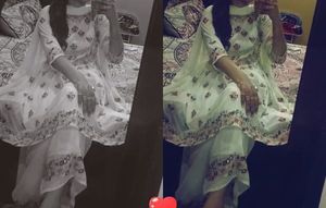 Embroidered Anarkali Suit