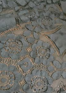 Green Lace Crochet Cardigan