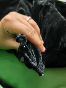 Black Velvet Corset Top