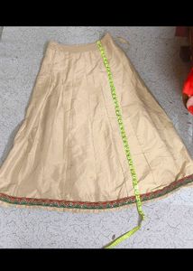 Off Shoulder Top With Cream Skirt