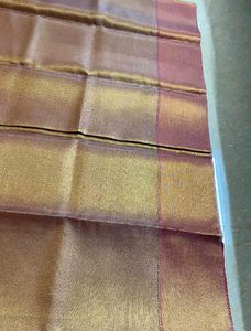 💜Pink &amp; Gold Shimmer Saree💜