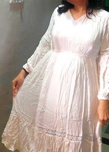 Lady Glamm A-Line Lace dress