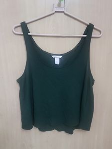 H&M Green Tank Top
