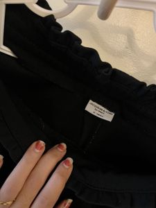 Stylish Black Casual Pants only brand