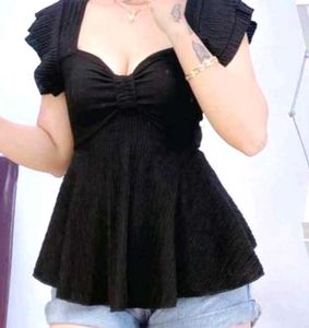 Cute Hot Black Top 🖤❤️‍🔥