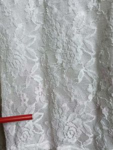 Stylish White Lace Top Layered