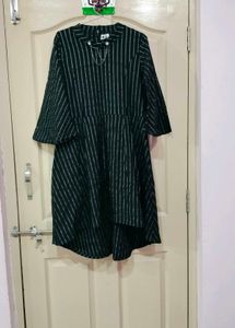 Striped Hi-Lo Dress XXL 👗