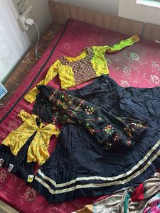mother daughter navrtri choli