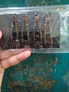 Sparkly Hair Clips - Set of 4