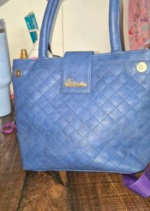Esbeda original Blue Quilted Handbab