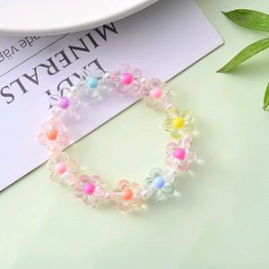 Pinterest Inspired Flower Bracelet