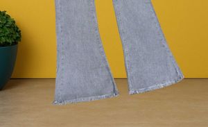 🥰L@30 Size-28 Grey Flared Jeans