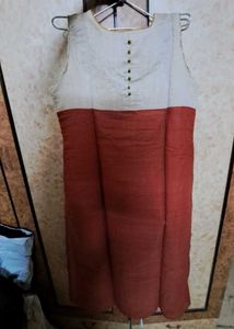 Short Kurta With Embroidered Yoke