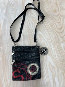 2 (brown/black) sling Crossbody Bag