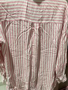 Stripped Pink Long Shirt