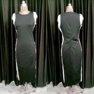 Slit Bodycon Dress🍷🖤