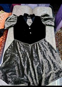beautiful velvet frock