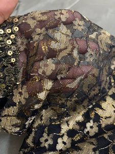 Black Net Blouse
