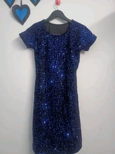 💙BLUE SEQUENCE PARTYWEAR DRESS 💙
