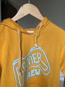 Yellow Gamer Crew Hoodie