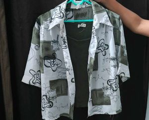 Green Sleeveless Top