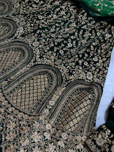 very heavy bridal lehenga