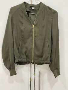 Olive Bomber Jacket