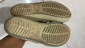 Crocs Leopard Print Slides