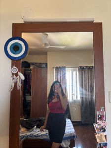 black bodycon skirt fron shein