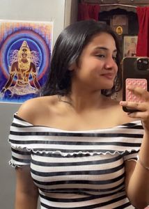 Striped Off-Shoulder Top