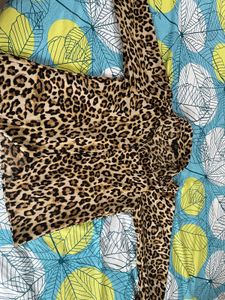 Leopard Print Top