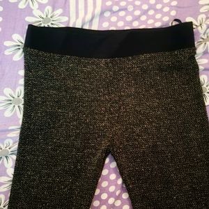 Black  Shimmering Jeggings