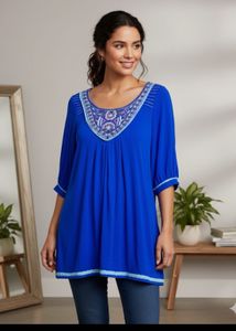 AND Royal Blue Top