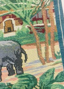 Elephant Tapestry Tote Bag
