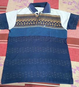 Striped Polo T-Shirt