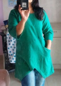 See Green Khadi Cotton