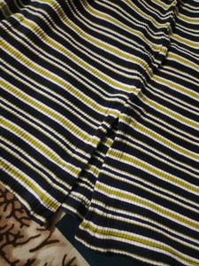 Stripped Bodycon Dress