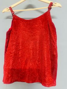 Red Sparkle Top