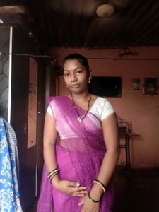 Elegant Purple Saree