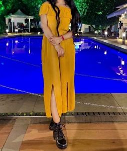 Westside Mustard Jumpsuit