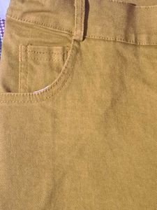 Mustard Pants