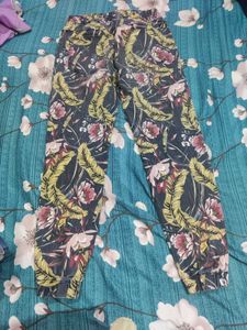 Floral Print Pants