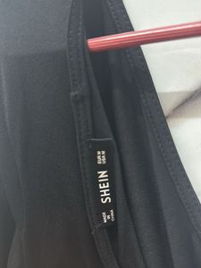 Elegant Black Long Sleeve Dress