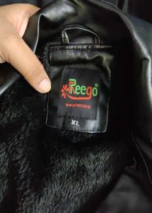 Faux Leather black Jacket