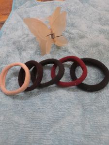Simple Rubber Bands And Butterfly Clutcher