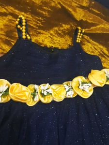 Navy Blue Tutu Dress