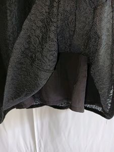 Vintage Lace Black Dress