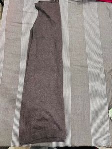 Brown dress with Zipper Detail