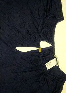 H &amp; M Brand Navy Blue Long Sleeve Top
