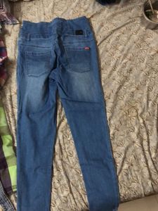 Denim Blue Jeans Hardly Worn Good Condition